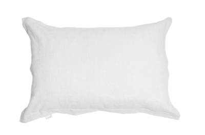 Pair of Gorgi White Linen Cotton Oxford Pillowcases
