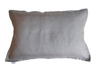 Pair of Gorgi Smoke Grey Linen Oxford Pillowcases