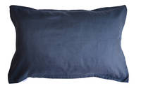 Pair of 100% Linen Oxford Pillowcases in Ink (Navy)