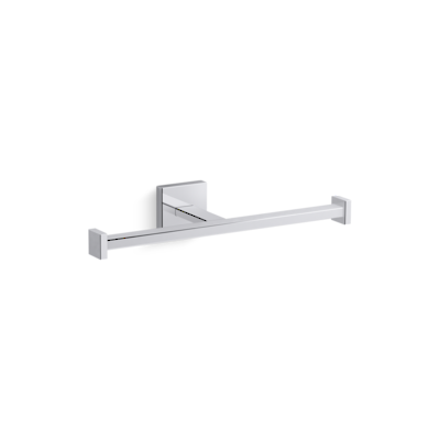 Square Double Toilet Paper Holder