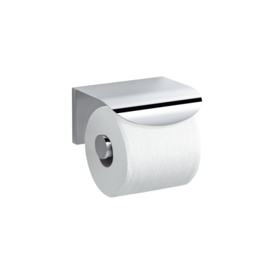 Avid Toilet Tissue Holder with Cover Polished Chrome