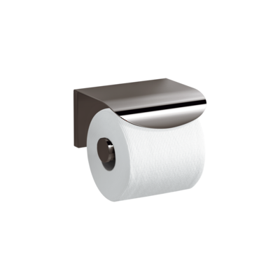 Avid Toilet Tissue Holder with Cover Titanium