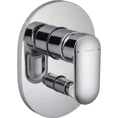 Kumin Bath and Shower Mixer with Diverter
