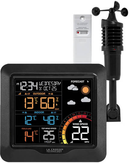 327-1417V2 Professional Colour Wind Speed Weather Station