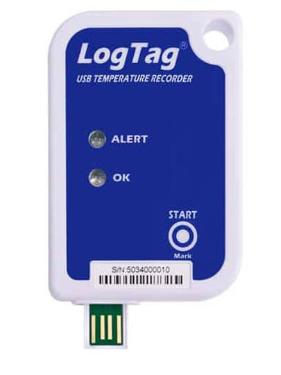 LogTag USRIC-8 Single-Use USB Temperature Data Logger