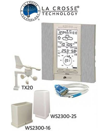 WS2355 La Crosse Professional Weather Station with PC Connection