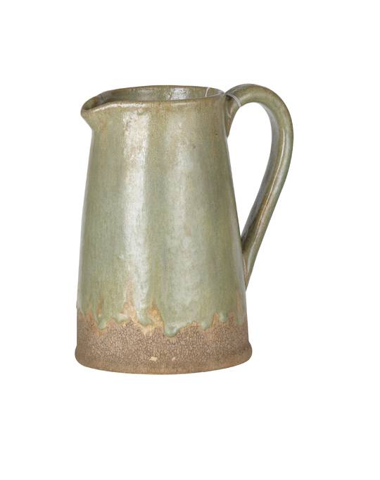 AGED LOOK PITCHER VASE