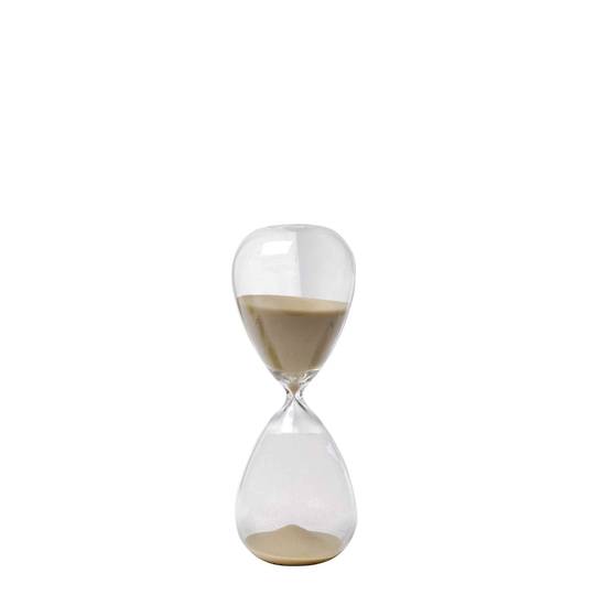 TAN SAND TIMER (15 MIN APPROX)