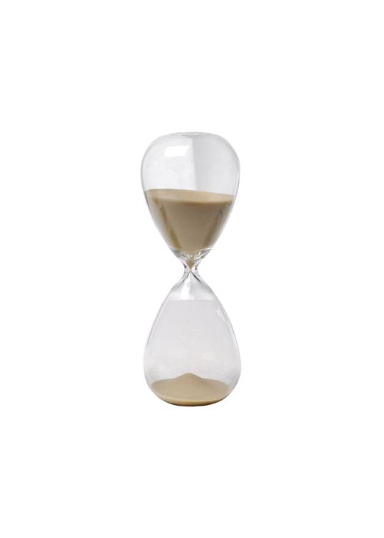 TAN SAND TIMER (15 MIN APPROX)