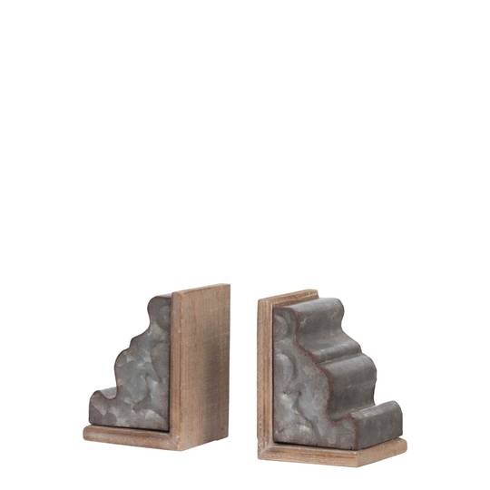 *SET/2 MARNA GEODE BOOKENDS