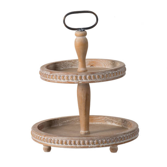 FARMHOUSE 2 TIER STAND
