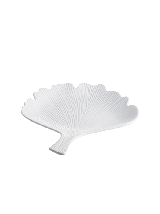 GINGKO LEAF DECORATIVE PLATTER - MIN 2