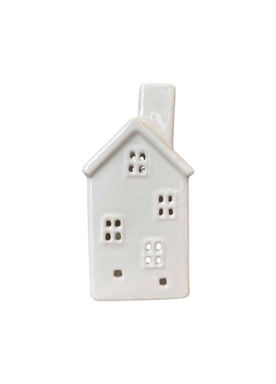 HOUSE WITH 4 WINDOWS TEALIGHT HOLDER