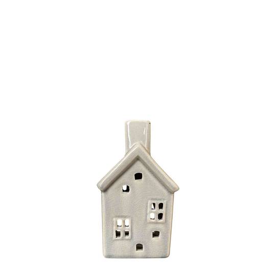 HOUSE WITH 2 WINDOWS TEALIGHT HOLDER