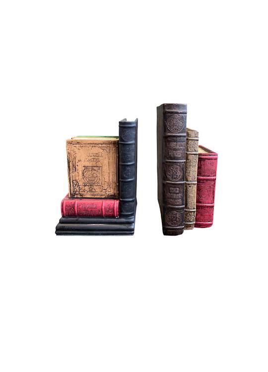 CLASSIC BOOK STYLE BOOKENDS