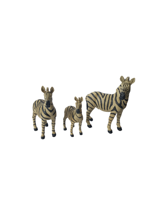 SET 3 ZEBRAS DECORATIVE
