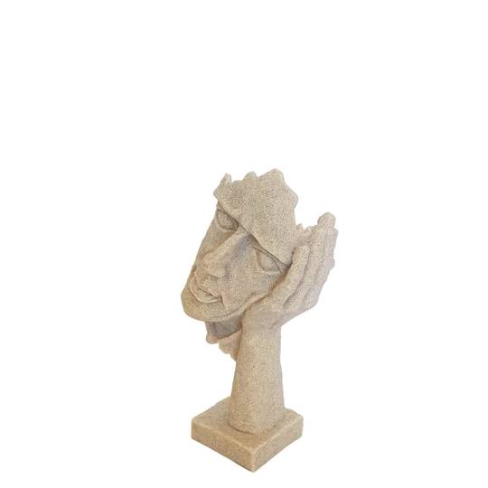 SANSTONE MINI HEAD IN HAND