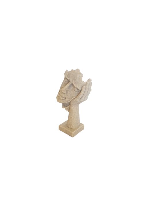 SANSTONE MINI HEAD IN HAND