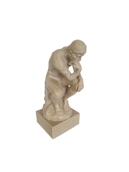 SANSTONE FIGURINE THE THINKER