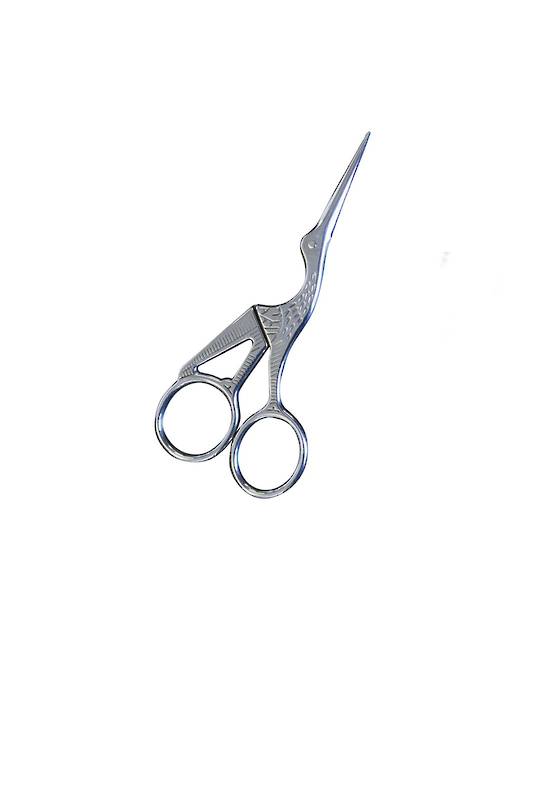 MANICURE HERON SCISSORS SILVER