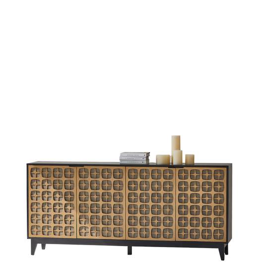MADRID SIDEBOARD BIRCH WITH GOLD PLATED DOOR