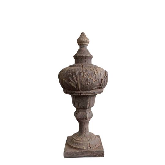 ARCHITECTURAL FINIAL BROWN