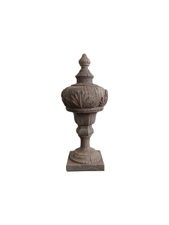 ARCHITECTURAL FINIAL BROWN