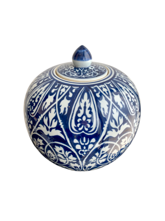 ROUND GINGER JAR GATSBY DESIGN