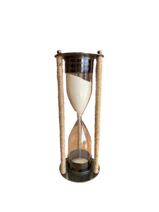 BRASS JUTE SAND TIMER
