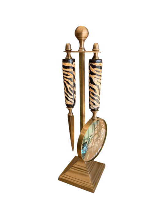ZEBRA DESIGN SET 2 MAGNIFIER & LETTER OPENER