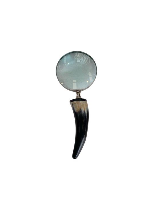 BRASS MAGNIFIER HORN HANDLE