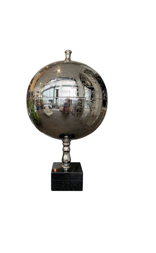 GLOBE ON GRANITE BASE
