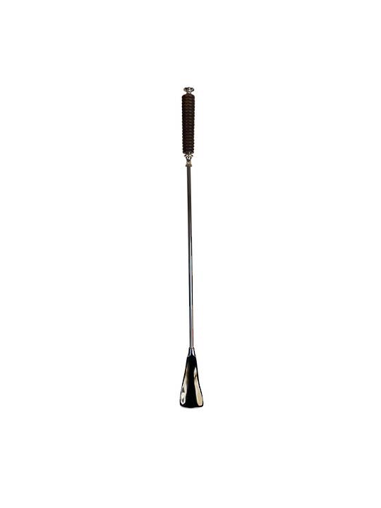 RIDGED RESIN HANDLE SHOE HORN