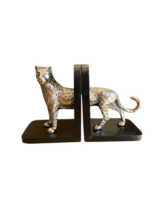 LEOPARD BOOKENDS SET2