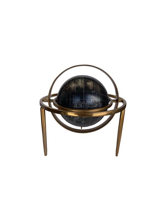 GLOBE W/ ARMILLARY WITH TRIPOD BASE
