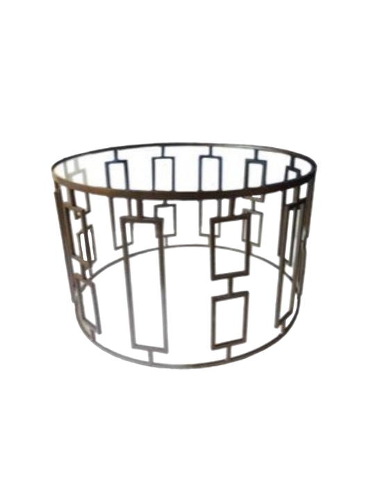 THE GATSBY ANTIQUE BRASS COFFEE TABLE