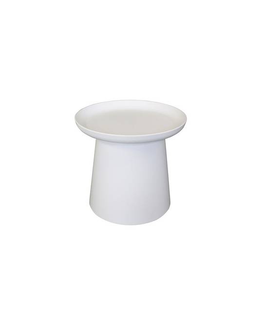 LOW ROMI SIDE TABLE WHITE
