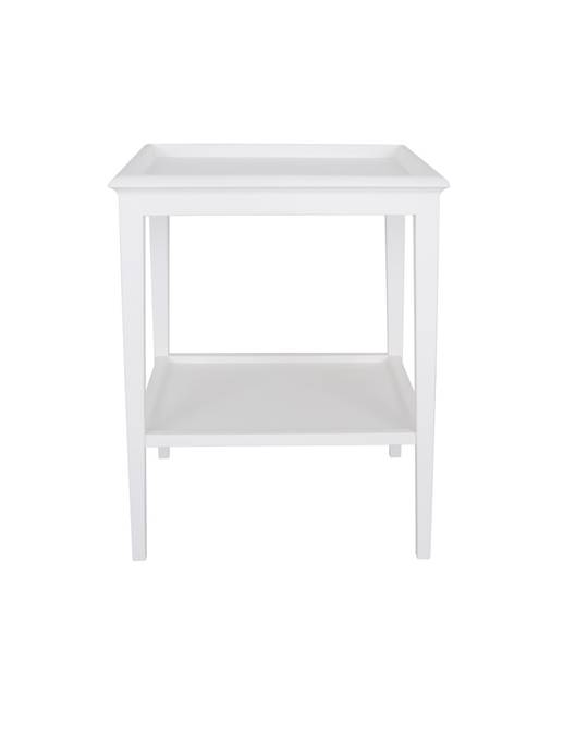 LONG ISLAND LAMP TABLE WHITE
