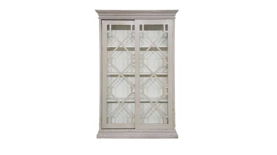 ISLAND LIFE TRELLIS CABINET SPANISH MOSS