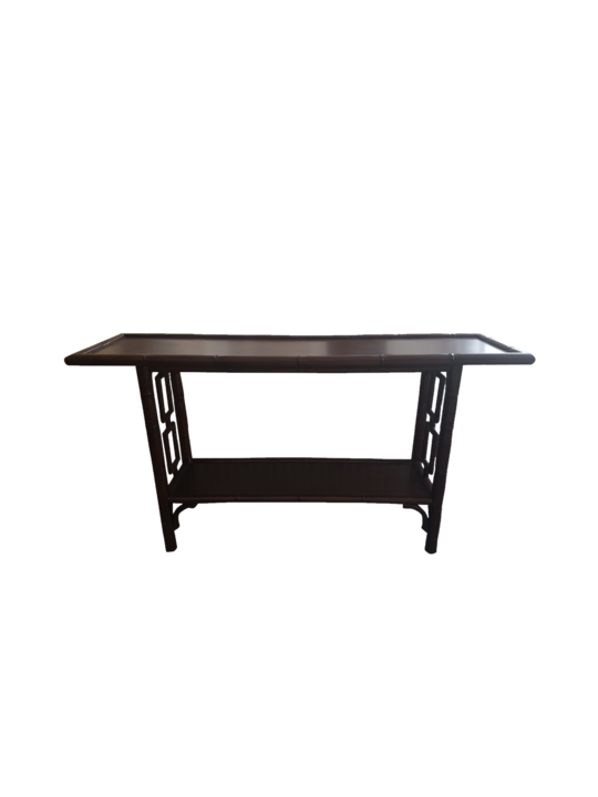 *PLANTATION MAHOGANY CONSOLE TABLE