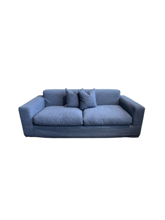 JESSICA SOFA 3 SEATER BLUE