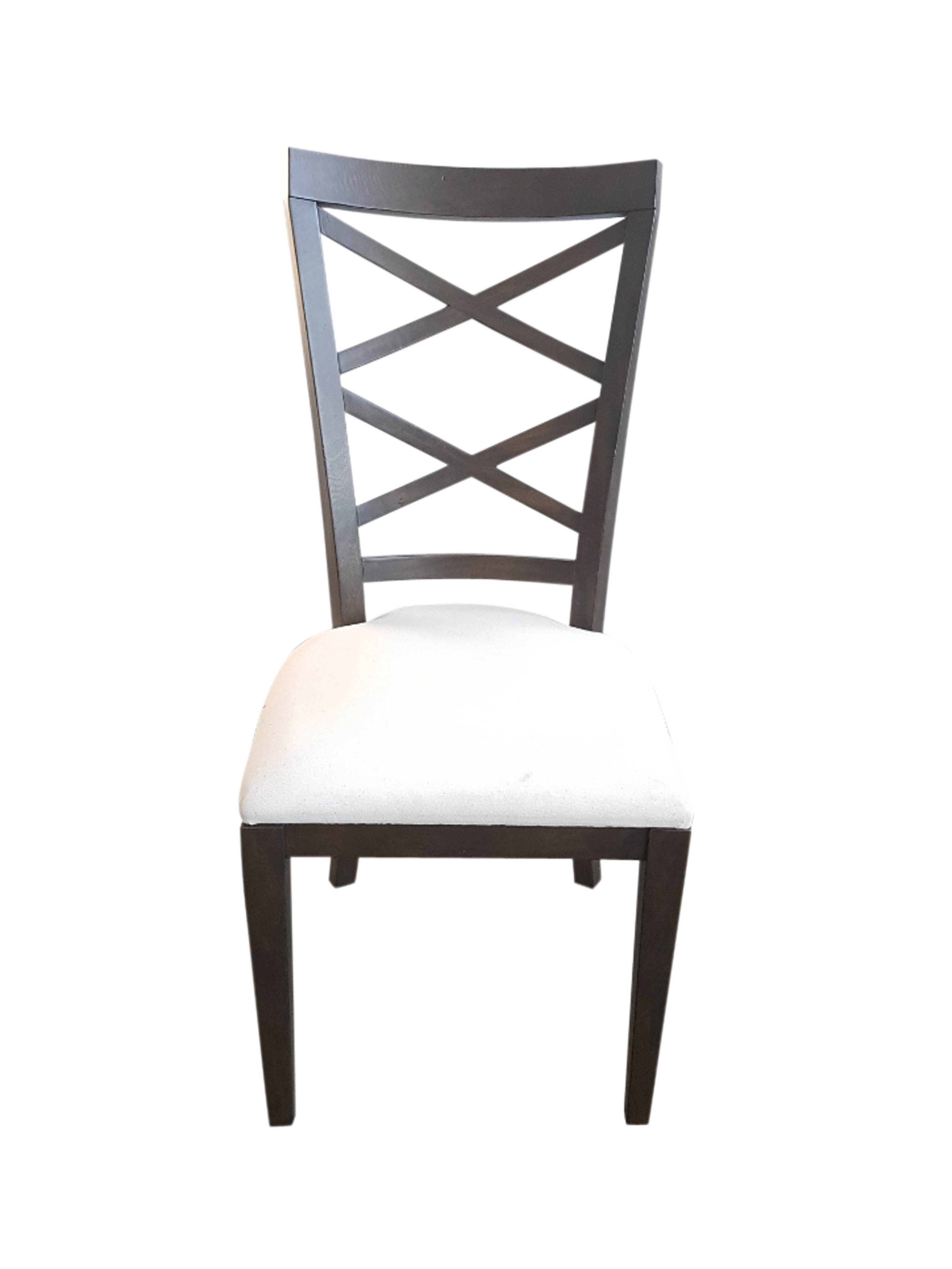 DOUBLE CROSS BACK SIDE CHAIR MANGO
