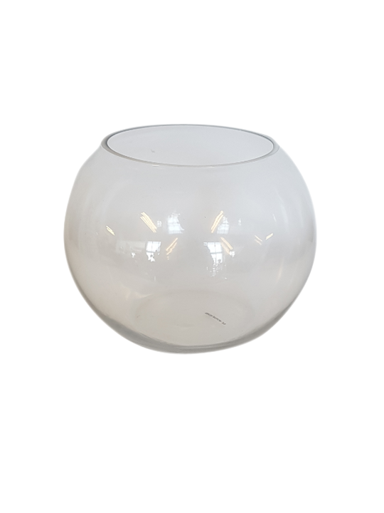 GLASS SPHERE VASE SMALL