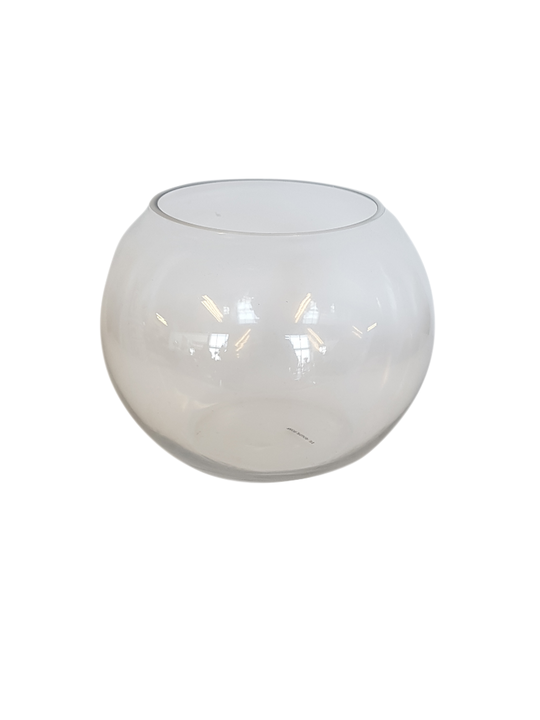 GLASS SPHERE VASE LARGE - MIN 2