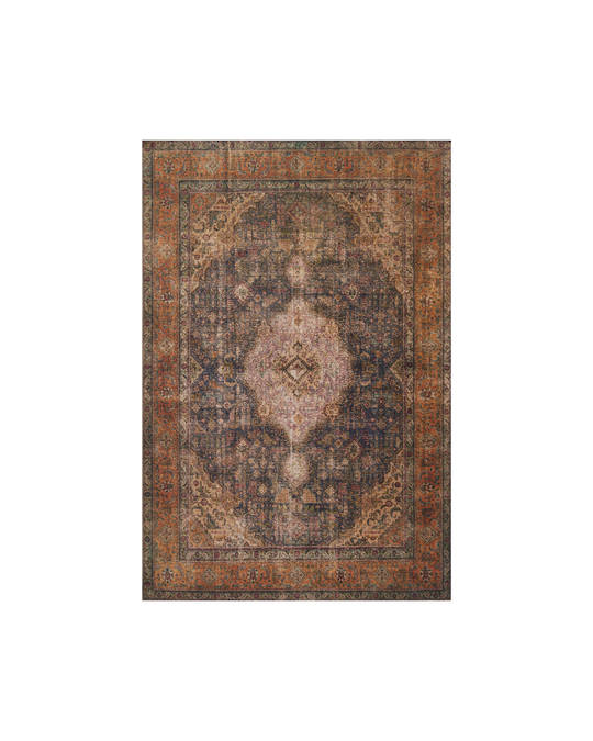 LOREN LQ-02 PLUM/MULTI 2.29M X 2.89M