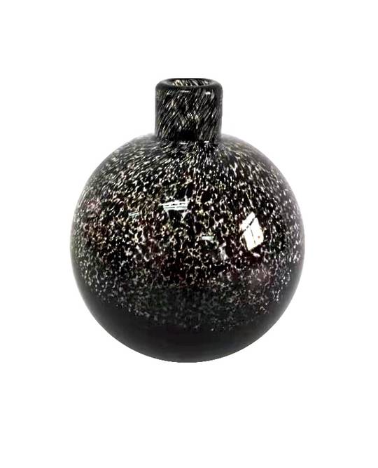 BLACK LEOPARD PRINT BUD VASE - MIN 2