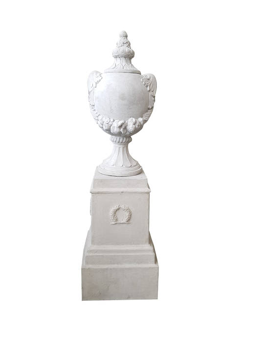 PALLADIO URN ON PEDESTAL