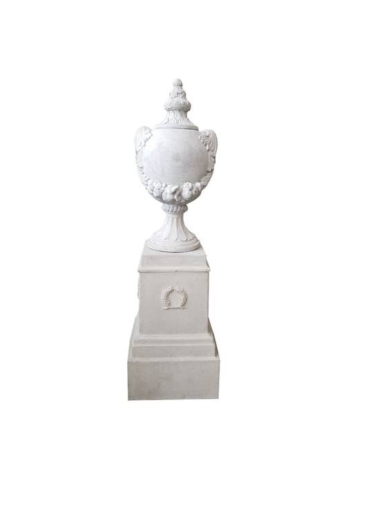 PALLADIO URN ON PEDESTAL