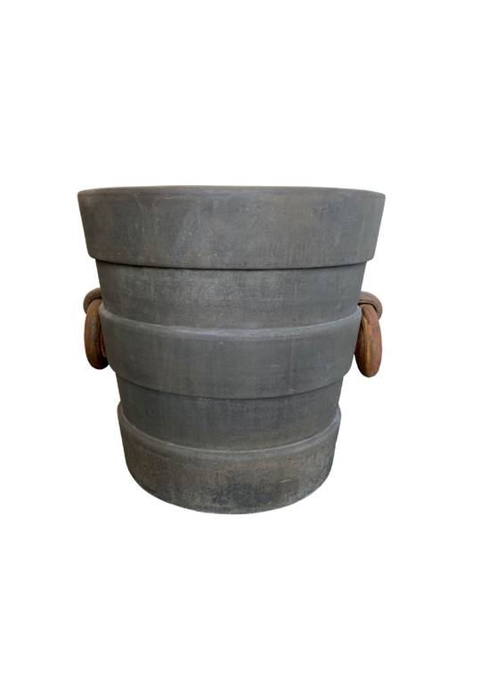 VILLA PLANTER WITH 2 HANDLES LGE