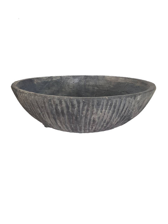 RIBBED PLANTER SHALLOW